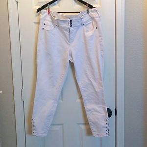 White Torrid Jeggings